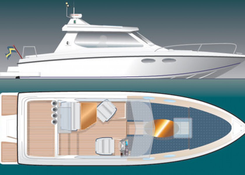 Smuggler 24 Coup&eacute; Innenbords